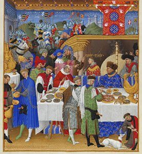 dining middle ages