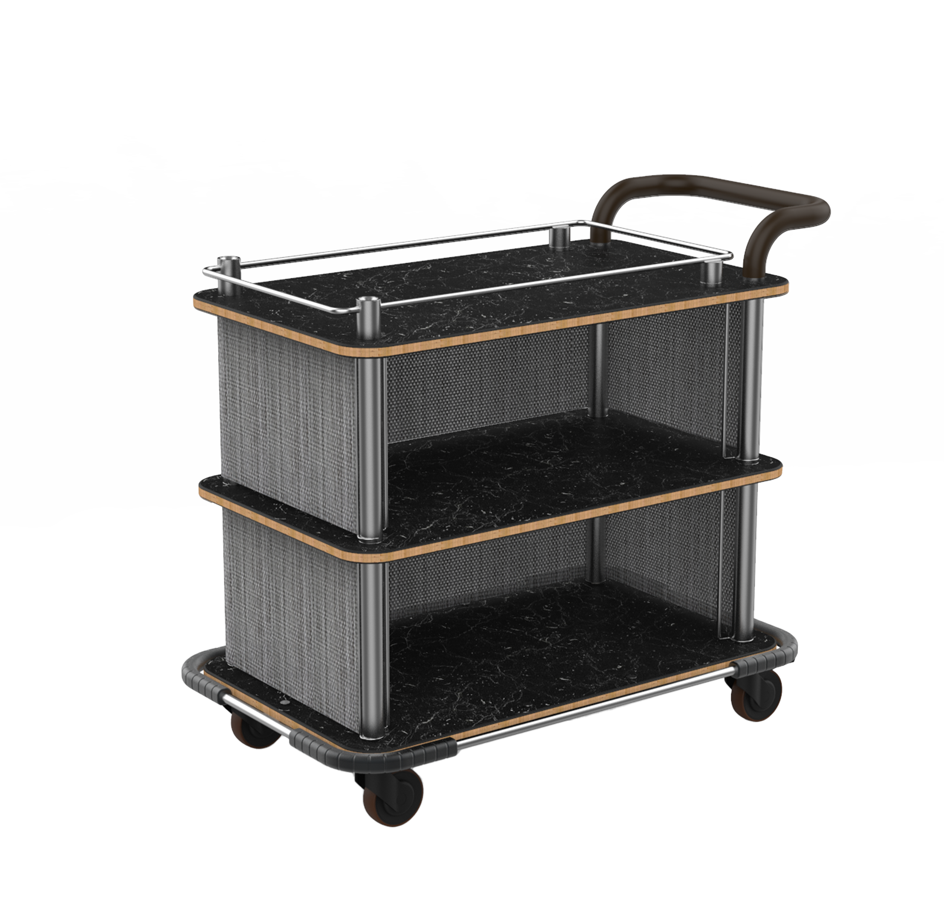 top-border-cart-with-leather-handle-and-heavy-duty-bumper-mogogo-f-b-furniture